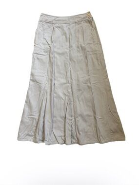Pendleton Women's maxi khaki Long A-Line Panel Skirt